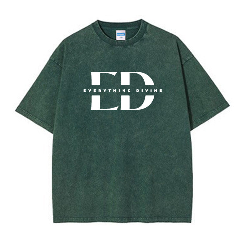 Acid Washed T Shirt