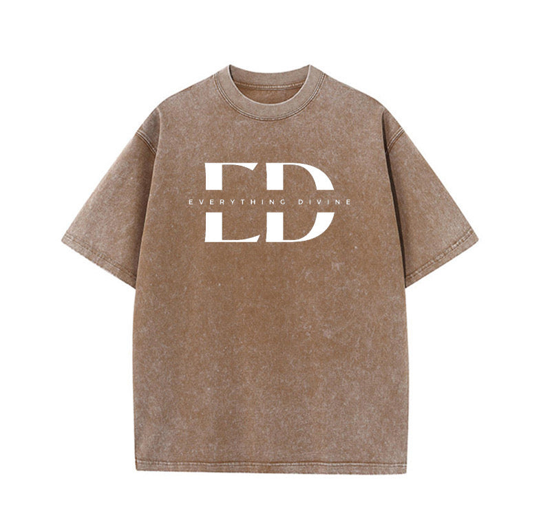 Acid Washed T Shirt